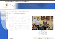 Desktop Screenshot of newhopept.com